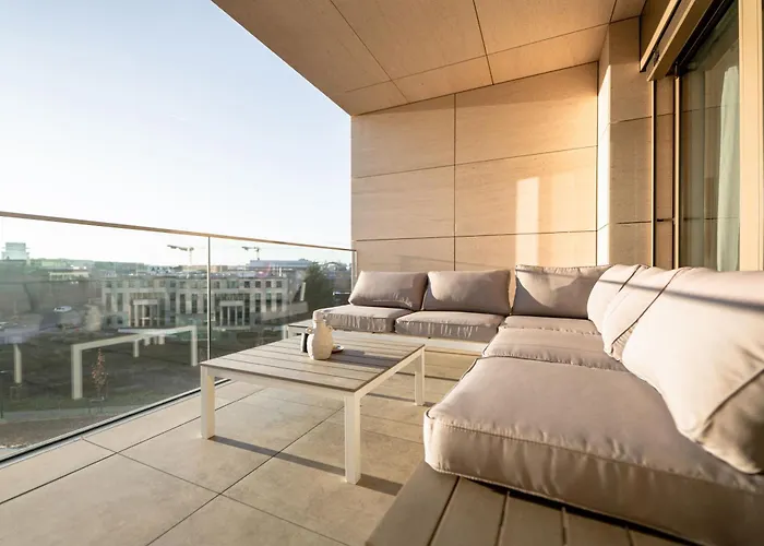 Modern In Gasperich With Balcony & Wi-fi Luksemburg