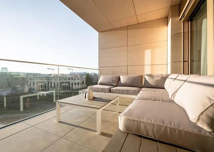 Modern In Gasperich With Balcony & Wi-fi Luksemburg