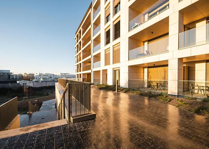 Modern In Gasperich With Balcony & Wi-fi * Luxemburgo