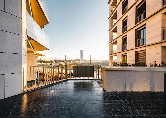 Modern In Gasperich With Balcony & Wi-fi