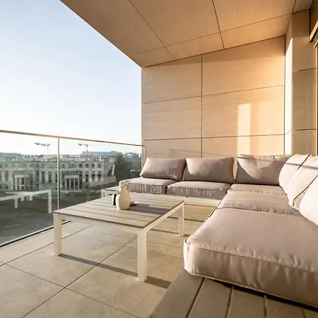 Modern In Gasperich With Balcony & Wi-fi لوكسمبورغ